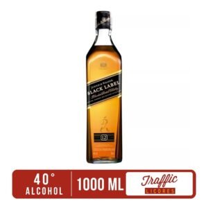 Whiskey Jhonnie Walker Sello Negro 1000ml