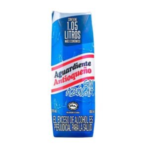 Aguardiente Antioqueño Tapa Azul Tetrapack 1050ml
