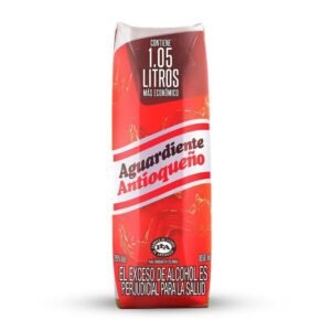 Aguardiente Antioqueño Tapa Roja Tetrapack 1050ml