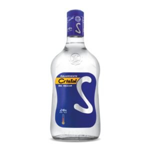 Aguardiente Cristal S 26º Tapa Azul 375ml