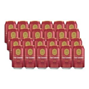 Cerveza Club Colombia Roja Lata 330ml X 24 Unidades