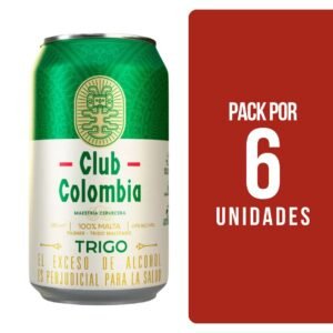 Cerveza Club Colombia Trigo Lata 330Ml X 6 Unidades