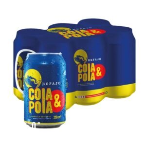 Cerveza Cola Y Pola Lata 330ml X 6 Unidades