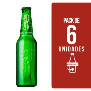 Cerveza Costeña Bacana Botella Retornable 330ml X 6 Unidades