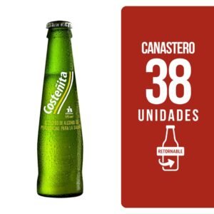 Cerveza Costeñita Botella 175ml X 38 Unidades