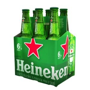 Cerveza Heineken Botella 330ml X 6 Unidades