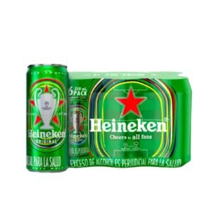 Cerveza Heineken Lata 310ml X 6 Unidades