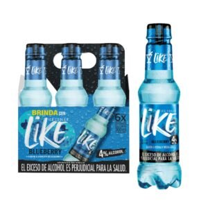 Cerveza Like Blueberry 300ml X 6 Unidades
