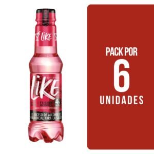 Cerveza Like Frutos Rojos 300ml X 6 Unidades
