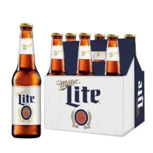 Cerveza Miller Lite Botella 300ml X 6 Unidades