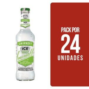 Cerveza Smirnoff Ice Green Botella 275ml X 24 Unidades