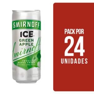 Cerveza Smirnoff Ice Green Lata 250ml X 24 Unidades