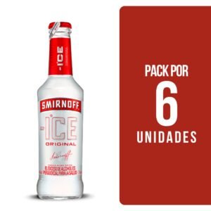 Cerveza Smirnoff Ice Red Botella 275ml X 6 Unidades