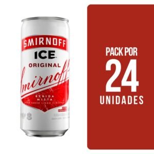 Cerveza Smirnoff Ice Red Lata 250ml X 24 Unidades