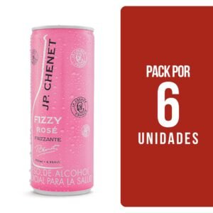 Jp Chenet Rosado Fizzy Lata 250ml X 6 Unidades